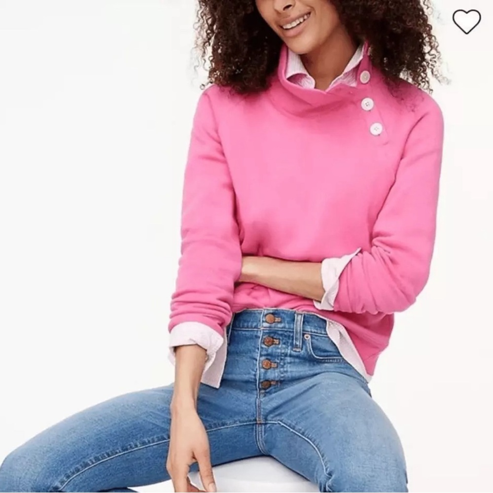 Crewcuts Size Medium Girls pink Sweatshirt